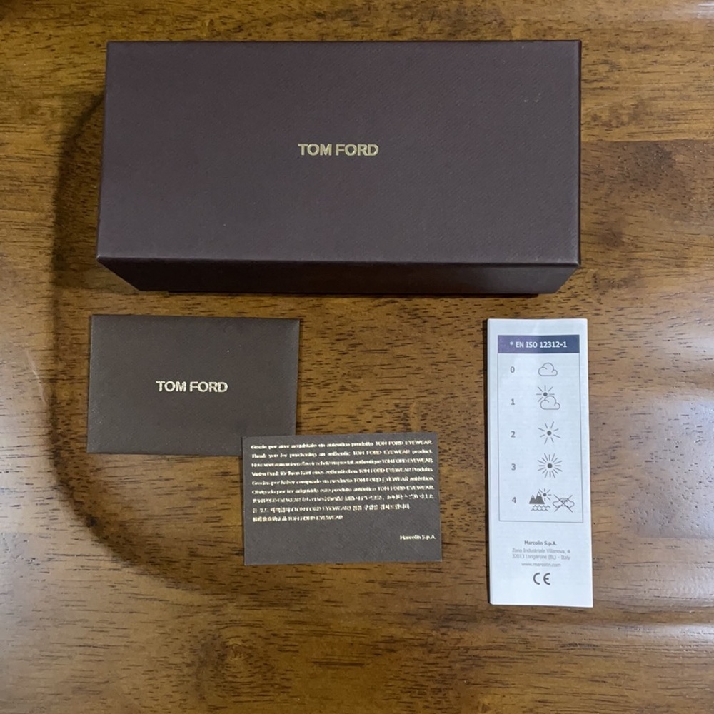 Tom Ford glasses box